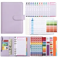 Creative Macaron A6 Pu Loose-leaf Accounting Notebook main image 5