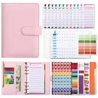 Creative Macaron A6 Pu Loose-leaf Accounting Notebook main image 1