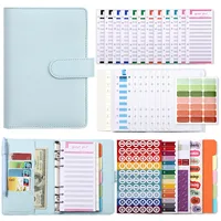 Creative Macaron A6 Pu Loose-leaf Accounting Notebook sku image 12