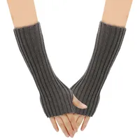 Women's Modern Style Solid Color Gloves 1 Pair sku image 9