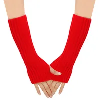 Women's Modern Style Solid Color Gloves 1 Pair sku image 13