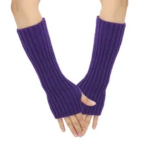 Women's Modern Style Solid Color Gloves 1 Pair sku image 18