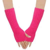 Women's Modern Style Solid Color Gloves 1 Pair sku image 14