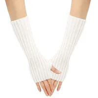 Women's Modern Style Solid Color Gloves 1 Pair sku image 8