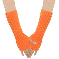 Women's Modern Style Solid Color Gloves 1 Pair sku image 16