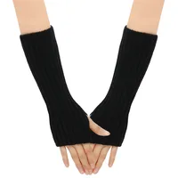 Women's Modern Style Solid Color Gloves 1 Pair sku image 7