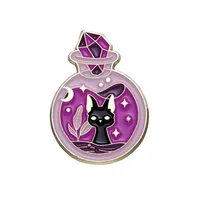 Cartoon Style Cat Alloy Plating Unisex Brooches sku image 41