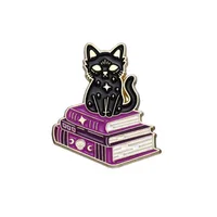 Cartoon Style Cat Alloy Plating Unisex Brooches sku image 40