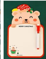Christmas Gift Early Childhood Education Double-sided Writing Graffiti Drawing Board Erasable Drawing Board Primary School Student Diy Writing Board sku image 3