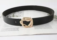Classic Style Snake Pu Leather Alloy Plating Women's Leather Belts sku image 5