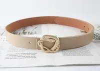 Classic Style Snake Pu Leather Alloy Plating Women's Leather Belts sku image 4