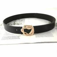 Classic Style Snake Pu Leather Alloy Plating Women's Leather Belts main image 4