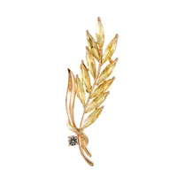 Simple Style Flower Artificial Crystal Inlay Zircon Women's Brooches sku image 1