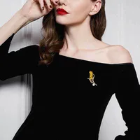 Simple Style Flower Artificial Crystal Inlay Zircon Women's Brooches main image 2