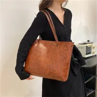 Women's Large All Seasons Pu Leather Vacation Streetwear Shoulder Bag Tote Bag main image 4