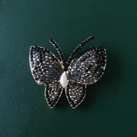 Classic Style Butterfly Alloy Rhinestone Women's Brooches sku image 3