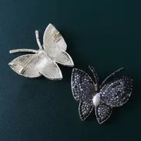 Classic Style Butterfly Alloy Rhinestone Women's Brooches main image 4
