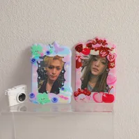 Women's Cartoon Heart Shape Pvc Card Holders main image 4