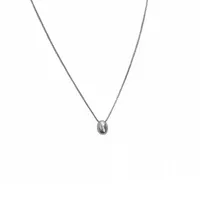 925 Sterling Silver Plating Water Droplets Necklace main image 5