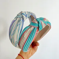 Modern Style Multicolor Cloth Handmade Hair Band main image 2
