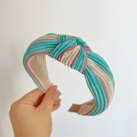Modern Style Multicolor Cloth Handmade Hair Band sku image 1