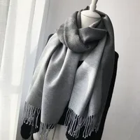 Women's Simple Style Color Block Imitation Cashmere Scarf sku image 2