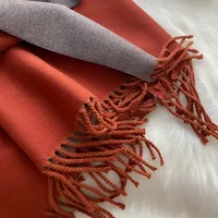 Women's Simple Style Color Block Imitation Cashmere Scarf sku image 17