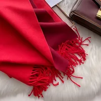 Women's Simple Style Color Block Imitation Cashmere Scarf sku image 18