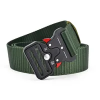 Basic Classic Style Solid Color Alloy Plastic Canvas Unisex Woven Belts sku image 2