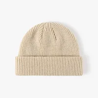 Unisex Simple Style Solid Color Crimping Wool Cap sku image 20