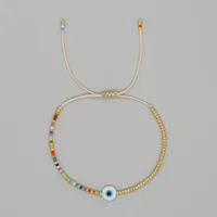 Ethnic Style Simple Style Colorful Seed Bead Knitting Women's Bracelets sku image 36