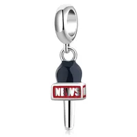 1 Piece 925 Sterling Silver Scissors Bottle Jewelry Accessories sku image 1