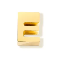 1 Piece Stainless Steel 14K Gold Plated Letter Polished Pendant sku image 29