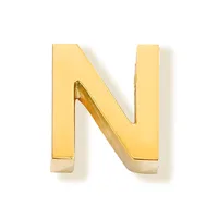 1 Piece Stainless Steel 14K Gold Plated Letter Polished Pendant sku image 47