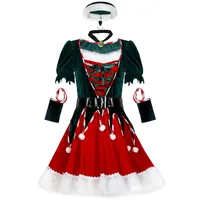 Women's Christmas Costumes Christmas Sexy Color Block Stage Festival Costume Props main image 1
