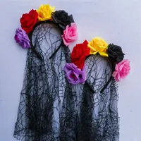 Novelty Flower Cloth Hair Band main image 4