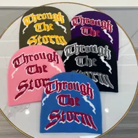 Women's Hip-hop Letter Printing Eaveless Wool Cap main image 3