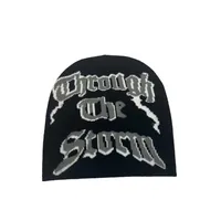 Women's Hip-hop Letter Printing Eaveless Wool Cap main image 1