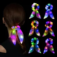 Casual Solid Color Cloth Hair Tie main image 5