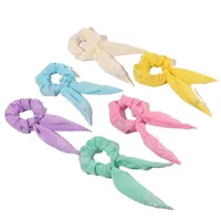Casual Solid Color Cloth Hair Tie main image 2