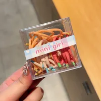 Cartoon Style Color Block Cloth Hair Tie sku image 4