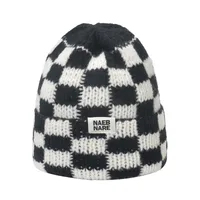 Unisex Elegant Basic Plaid Eaveless Wool Cap sku image 1