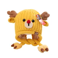 Children Unisex Casual Cute Deer Wool Cap main image 10