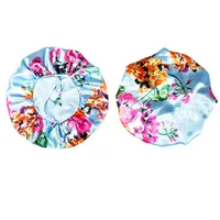 Women's Sweet Flower Eaveless Shower Cap main image 3