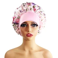 Women's Sweet Flower Eaveless Shower Cap sku image 27