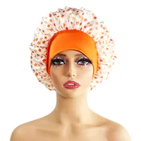 Women's Sweet Flower Eaveless Shower Cap sku image 15