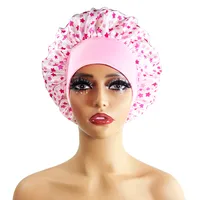 Women's Sweet Flower Eaveless Shower Cap sku image 26
