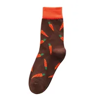 Women's Cartoon Style Animal Fruit Cotton Crew Socks A Pair main image 4