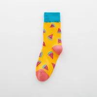 Women's Cartoon Style Animal Fruit Cotton Crew Socks A Pair sku image 2