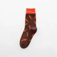 Women's Cartoon Style Animal Fruit Cotton Crew Socks A Pair sku image 1